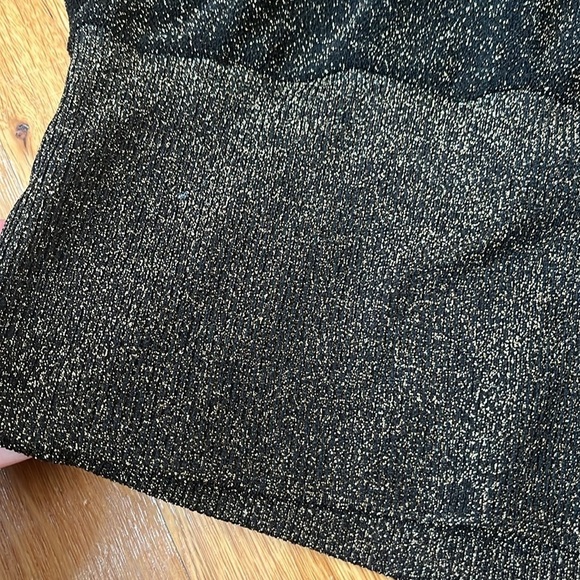 Vintage super gold sparkly softwear by Mark Singer sweater EUC no size tag M/L. - Picture 2 of 5